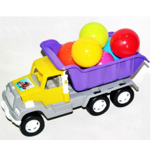 Самосвал с шариками "ЯУ" (05-520-4)